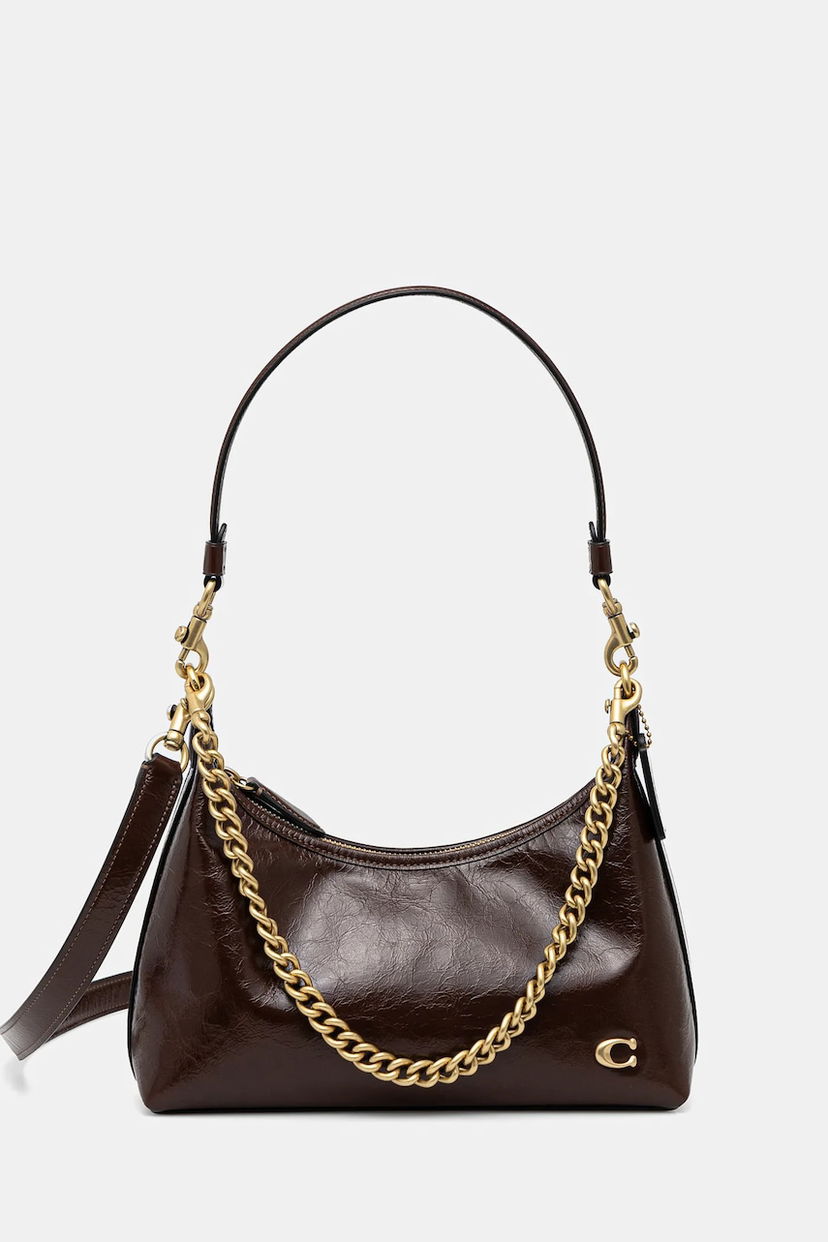 Kabelka Coach Leather Handbag Juliet Hnedá | CAD75