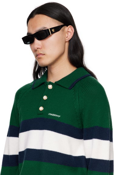 Slnečné okuliare Versace Versace Medusa Glam Rectangular Sunglasses Čierna | 0VE4476U GB1/8755 8056262223062, 3
