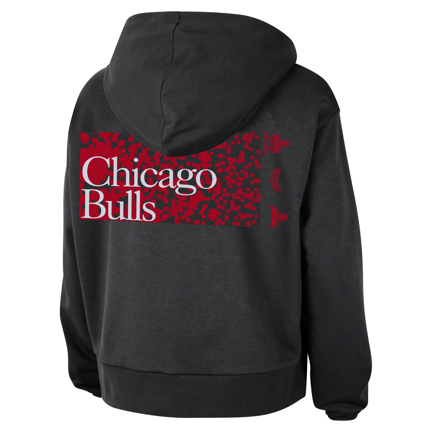 Mikina Nike Dri-FIT NBA Chicago Bulls Standard Issue Hoodie Čierna | FD8887-010, 1