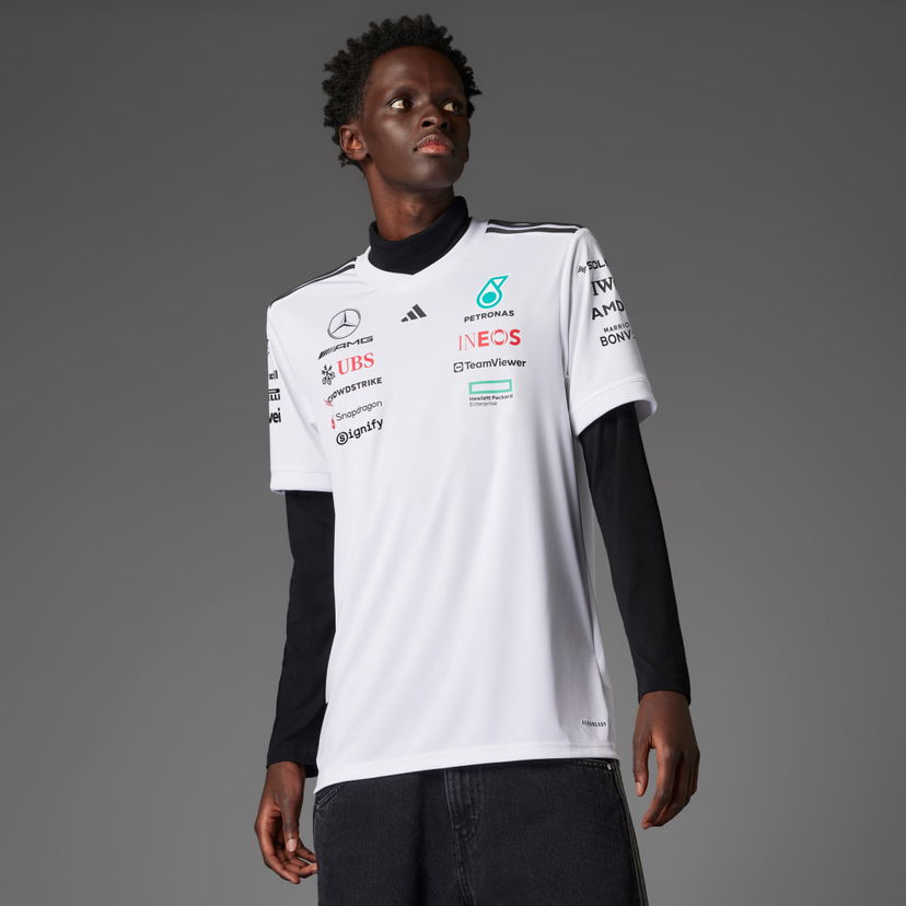 Tričko adidas Performance Mercedes-AMG Petronas Formula One Team Driver T-Shirt Biela | JX5798