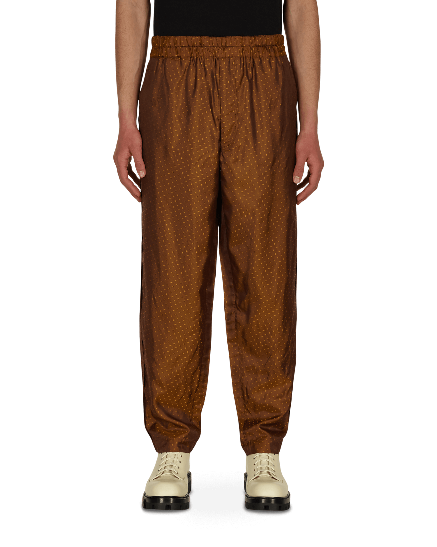 Nohavice Comme des Garçons Dot Trousers Hnedá | FG-P006-SS21 3, 1