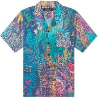 Košeľa BILLIONAIRE BOYS CLUB Wilderness Vacation Shirt Tyrkysová | B23425-MLT, 1