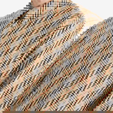 Košeľa Burberry Burberry Check Oxford Shirt, Size Medium Béžová | 8104072-B9368, 5