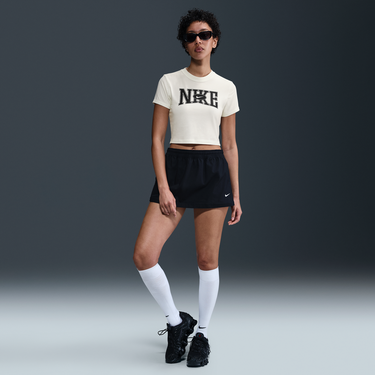 Crop Top Nike Sportswear Slim Fit Crop Top Biela | HQ1709-133, 4