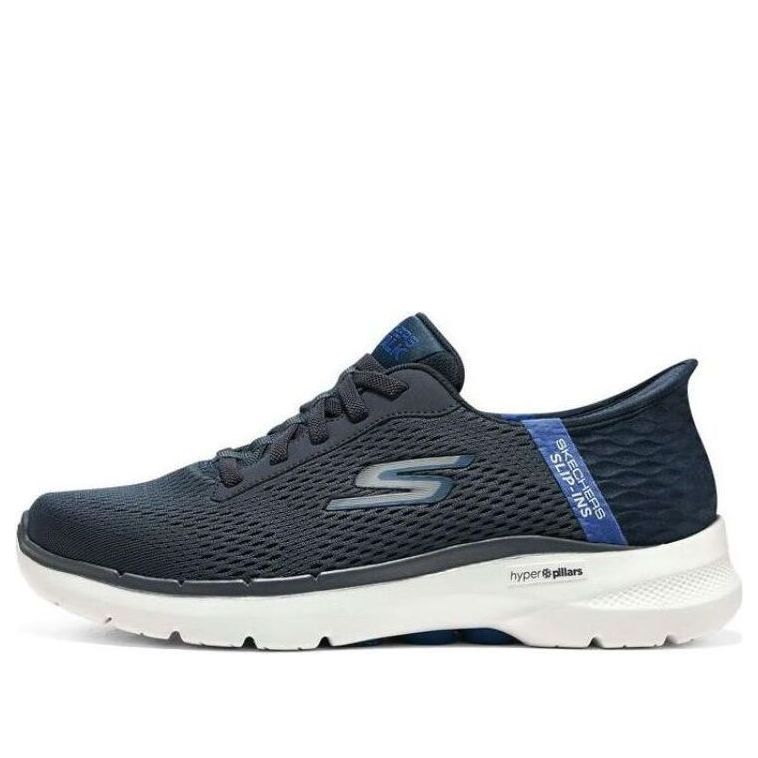 Tenisky a topánky Skechers Go Walk 6-Free Hand Modrá | 216279-NVBL, 0