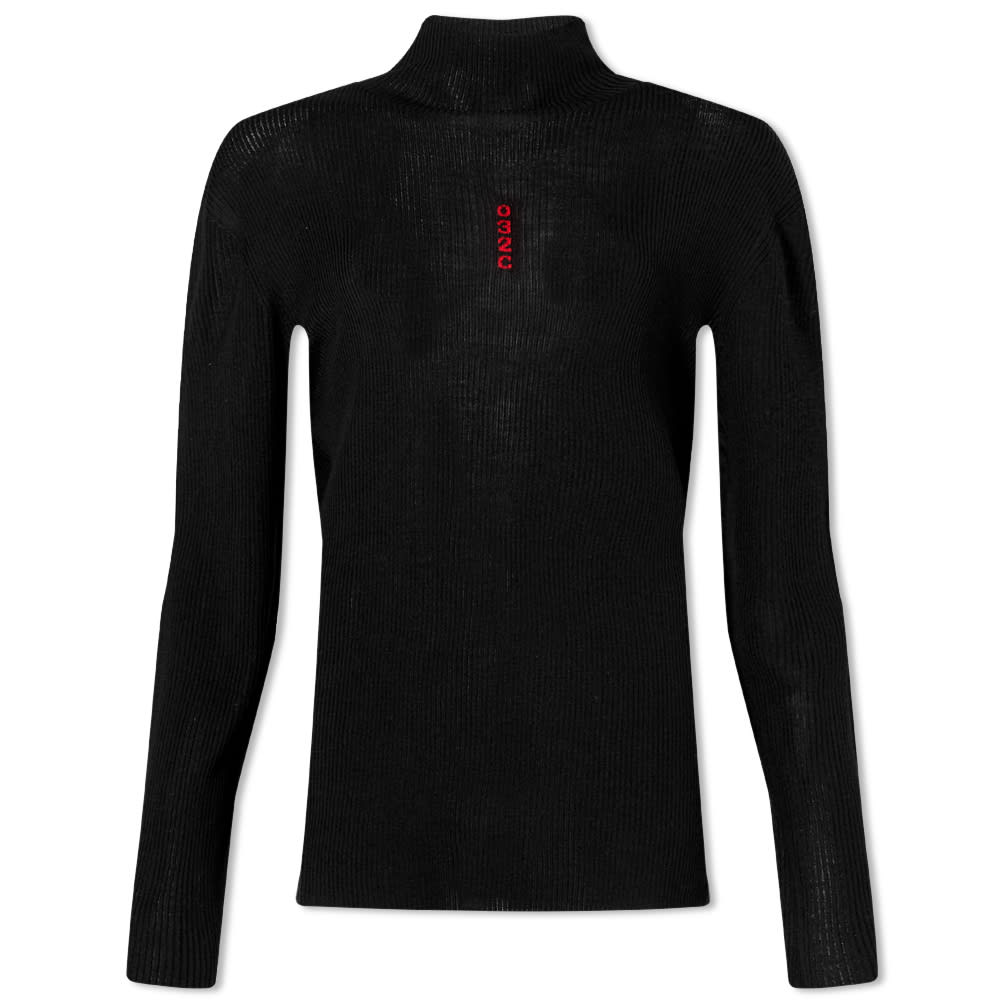 Sveter 032C Seamless Turtleneck Čierna | FW22-K-1051-W, 0