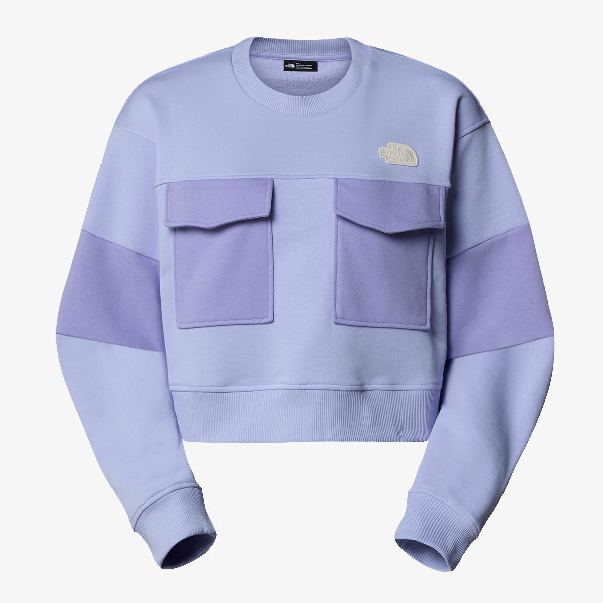 Sveter The North Face Oversized Cropped Crew Sweatshirt Fialová | NF0A8C2C0VI1, 0