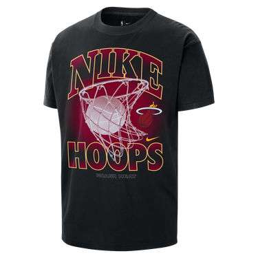 Tričko Nike Miami Heat Courtside Max90 T-Shirt Čierna | HQ1272-010, 2