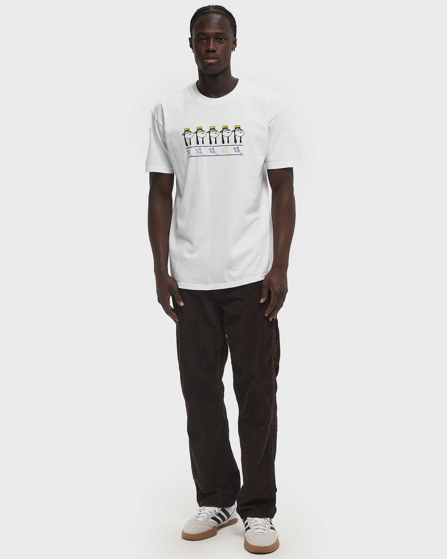 Tričko Fucking Awesome Spike Repeat Short Sleeve T-Shirt XL Biela | PN25522-WHITE, 1