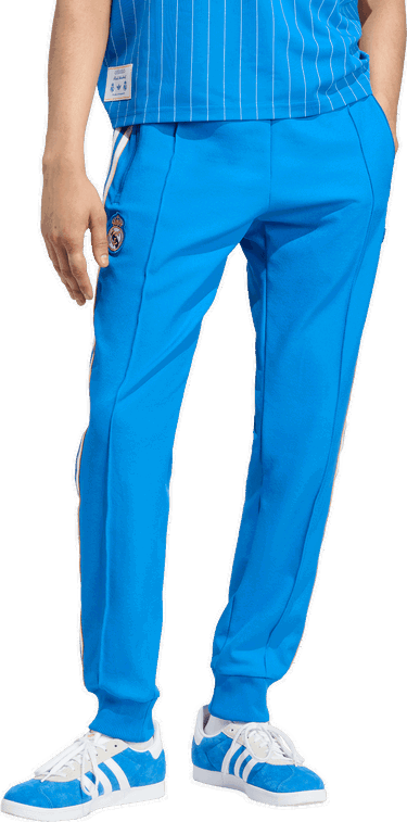 Tepláky adidas Performance Real Madrid Terrace Icons Track Pants Modrá | JN3057, 4