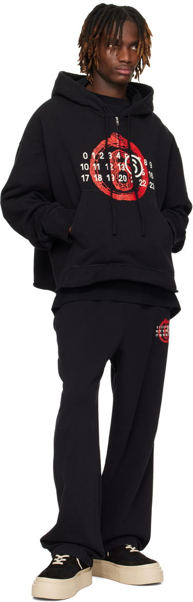 Mikina Maison Margiela Maison Margiela 'Year of the Snake' Zip Hoodie Čierna | SH2GU0017 M25014, 3