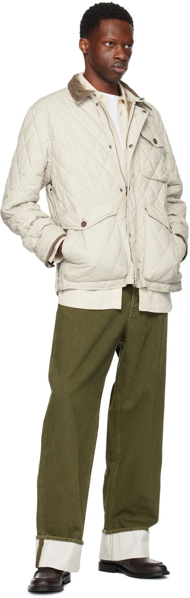 Bunda Polo by Ralph Lauren Ralph Lauren 'The Beaton' Quilted Jacket Béžová | 710847071013, 3