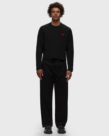 Sveter AMI Paris Crewneck Čierna | UKS046.KN0042-001, 1