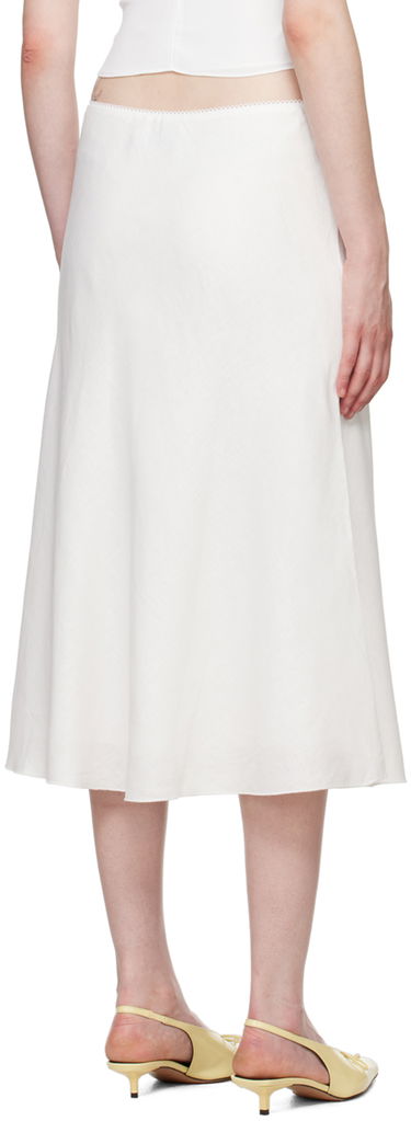 Sukňa GUIZIO Guizio Paloma Midi Skirt Biela | P24313W085, 2
