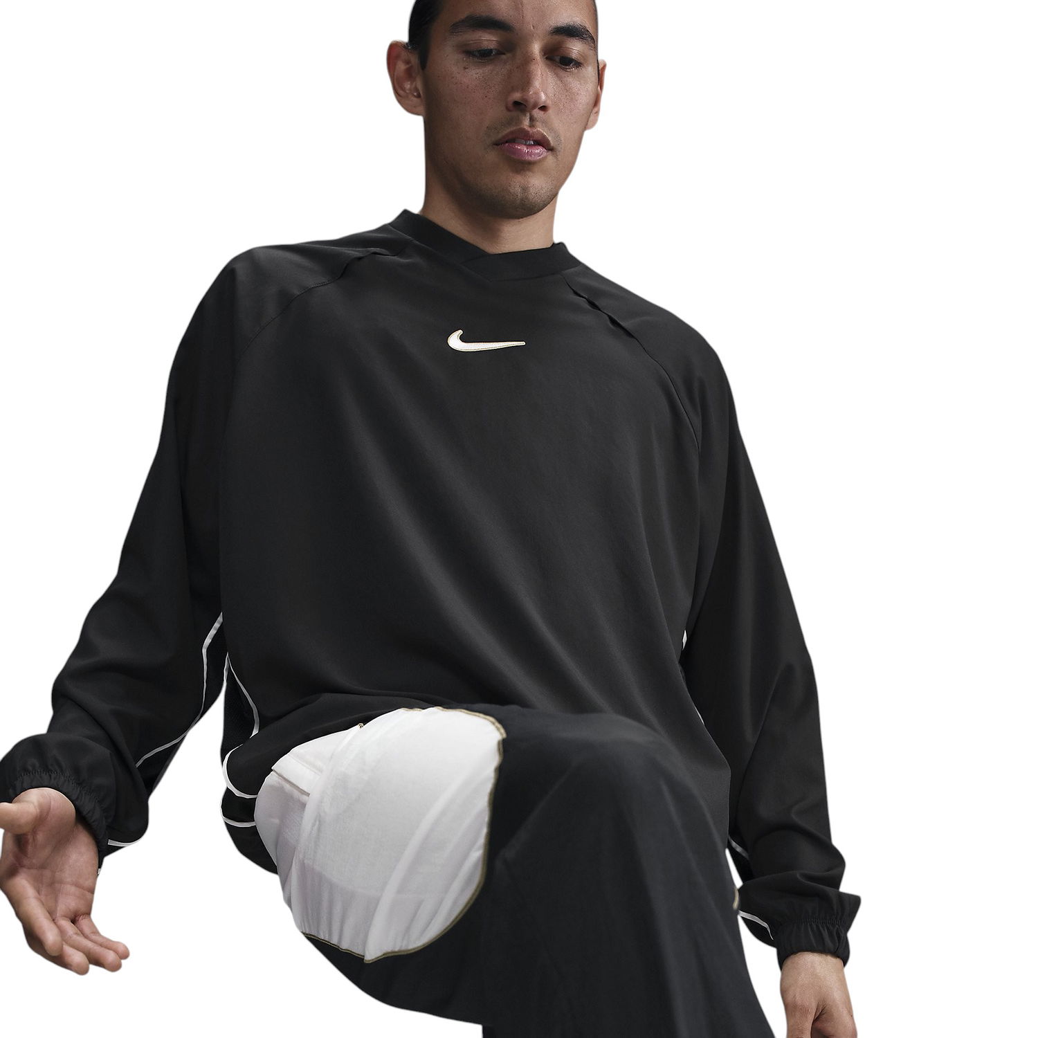 Sveter Nike Nike DF Academy+ Shell Top Long Sleeve Čierna | hj4237-010, 1