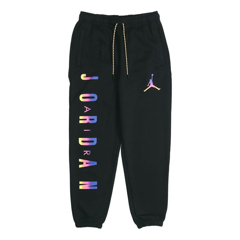 Tepláky Jordan Jordan Gradient Logo Fleece Sweatpants Čierna | CU9147-010