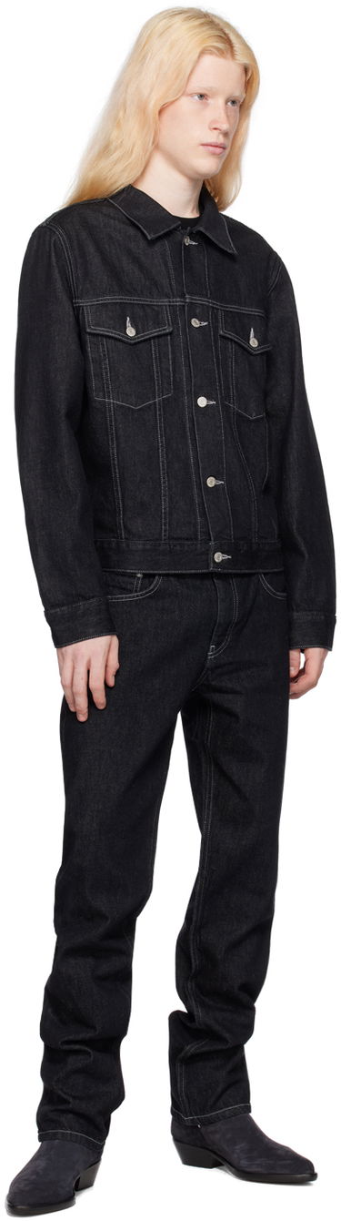 Džínsy Helmut Lang Classic Cut Jeans Čierna | N09DM201, 3