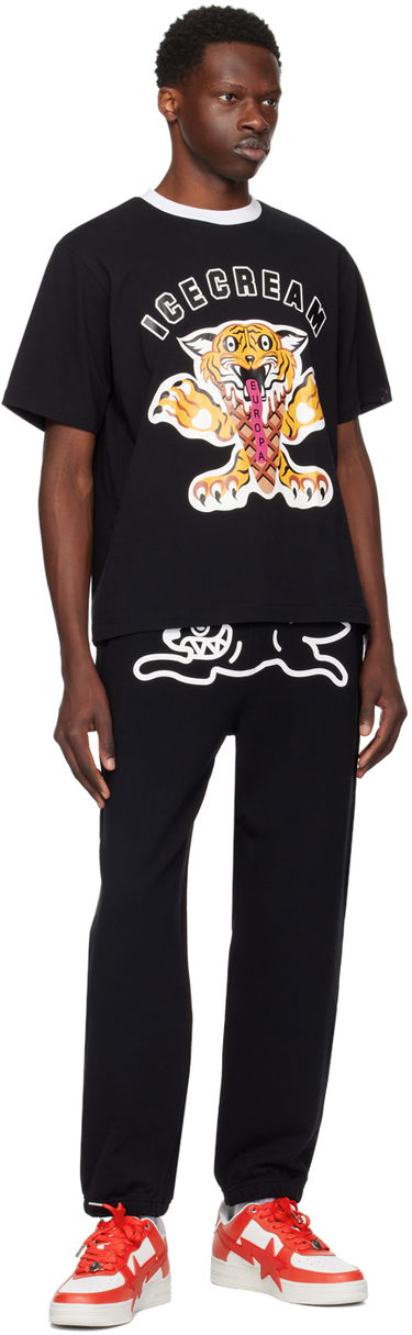 Tričko BBC IceCream ICECREAM Tiger Graphic T-Shirt Čierna | IC24237, 3