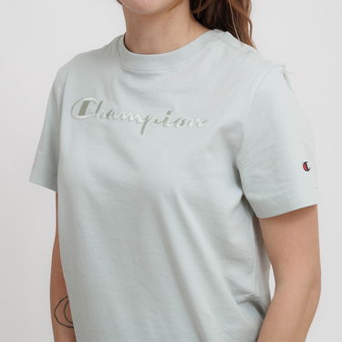 Tričko Champion Champion Short Sleeve T-Shirt Zelené | 117650-GS129, 2