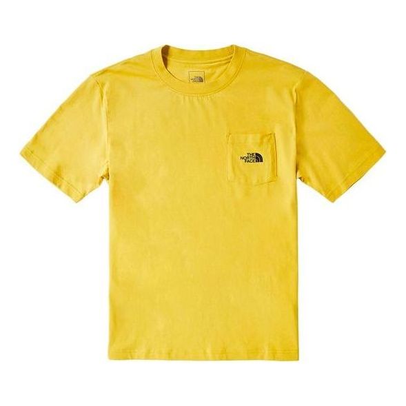 Tričko The North Face Pocket Logo T-Shirt Žltá | 4NFN-ZBJ