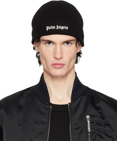 Kulicha Palm Angels Classic Logo Beanie Čierna | PMLC032C99FAB0011003, 0