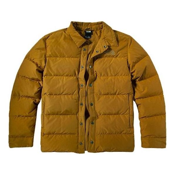 Prešívaná bunda The North Face Down Mid Layer Jacket Hnedá | 4NBJ-173, 0