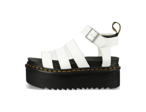 Tenisky a topánky Dr. Martens Leather Blaire Platform Sandals Biela | DM27296100.Blaire.Quad