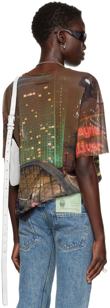 Tričko Jean Paul Gaultier Jean Paul Gaultier Shayne Oliver Edition City Graphic T-Shirt Hnedá | 24/27-U-TS080-T551-60405030, 2