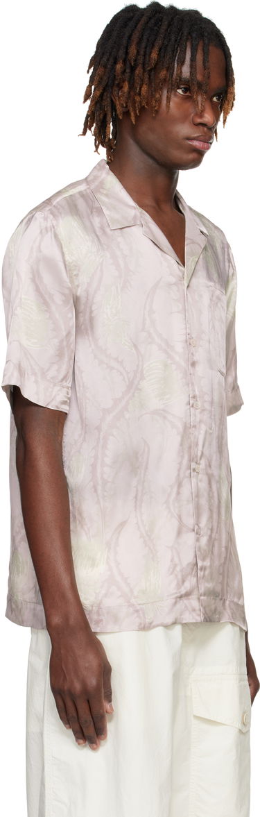 Košeľa Dries Van Noten Dries Van Noten Boxy Viscose Shirt Fialová | 251-020742-1001, 1