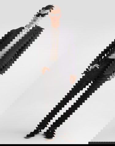 Tepláky Dolce & Gabbana Wool Canvas Jogging Trousers Čierna | GP147TFUBGZN0999, 1