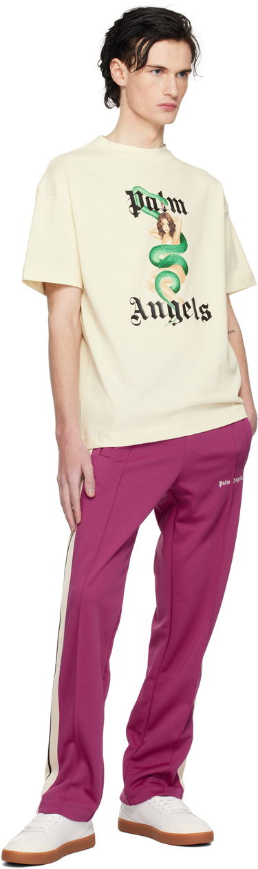 Tričko Palm Angels Pin Up Graphic Print T-Shirt Žltá | PMAA001S25JER0070B10, 3