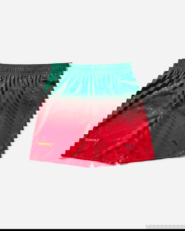 Šortky Puma AC Milan x Off-White Authentic Shorts Red / Power Green Červená | 783002-02, 0