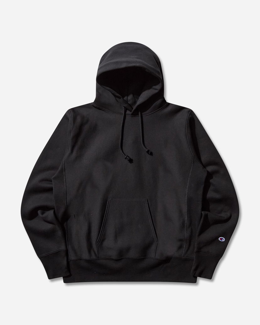 Mikina Champion Reverse Weave Made in USA Hoodie Čierna | 221580 X090