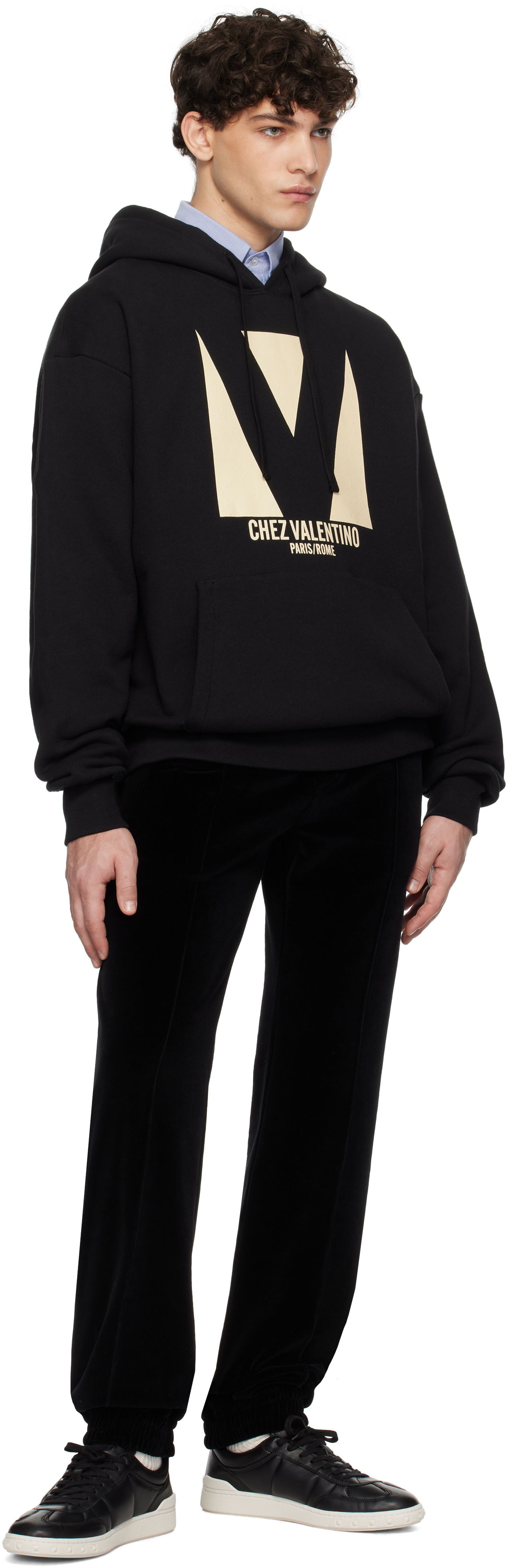 Cotton Hoodie With Print