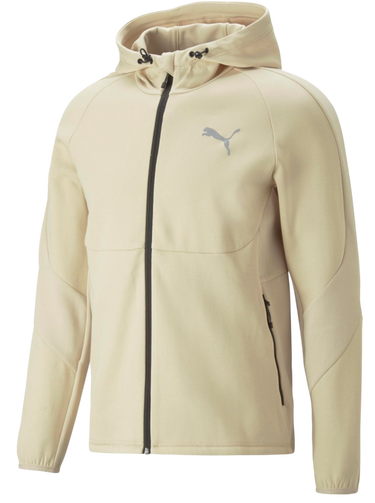 Mikina Puma Puma EVOSTRIPE Hooded Jacket Béžová | 673313-088, 0
