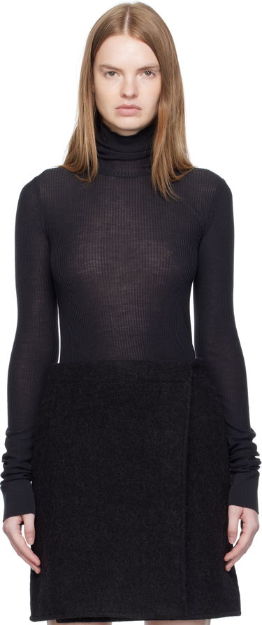 Sveter LEMAIRE Lemaire Seamless Turtleneck Čierna | TO1460 LK1032, 0