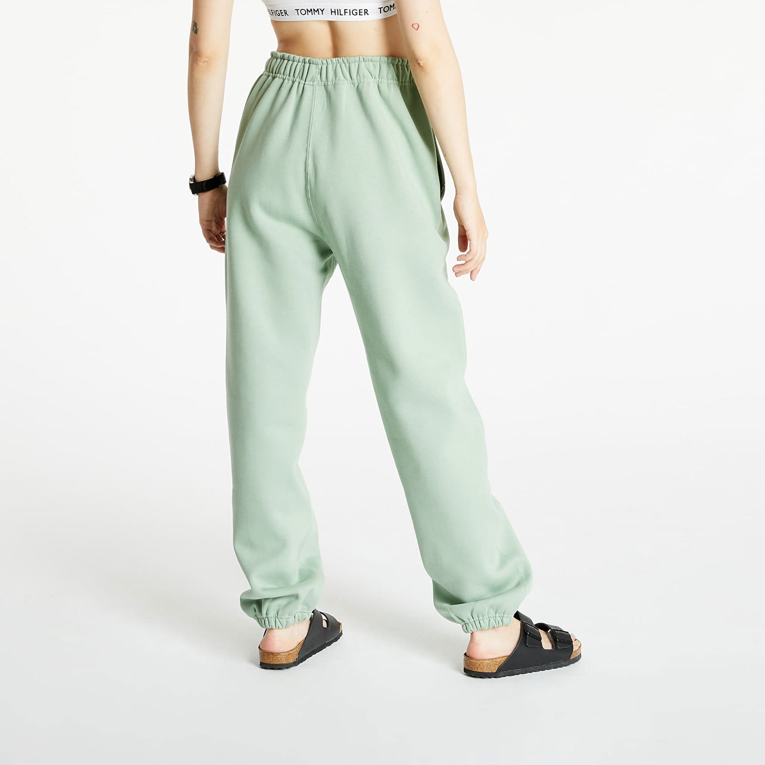 Tepláky Nike Lab Fleece Pants Zelené | CW5565-006, 1