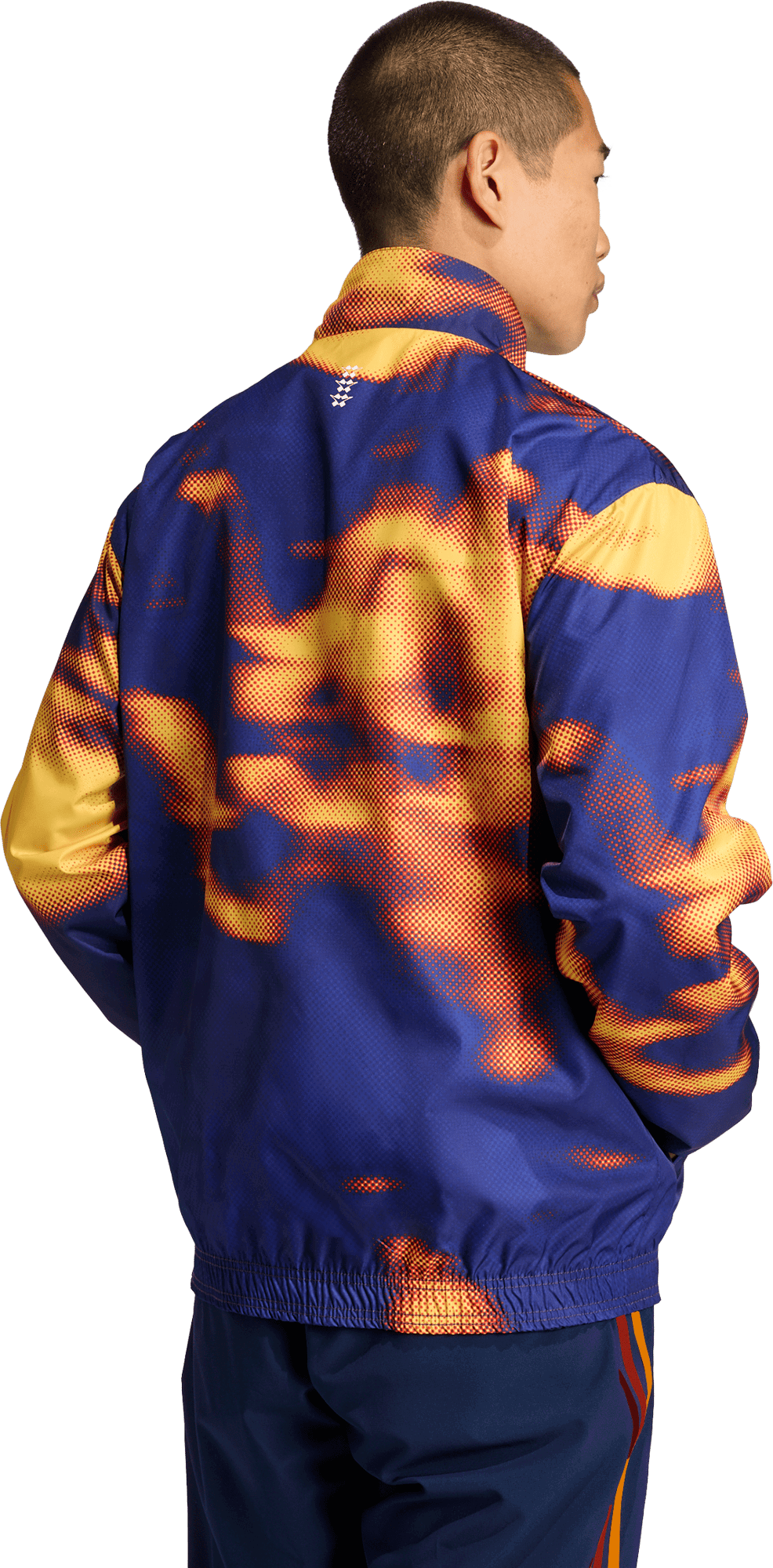 Vetrovka adidas Performance Ajax Amsterdam x ID&T Graphic Track Top Rôznofarebný | JZ1585, 1