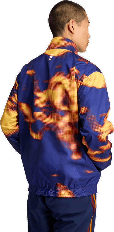 Vetrovka adidas Performance Ajax Amsterdam x ID&T Graphic Track Top Rôznofarebný | JZ1585, 1