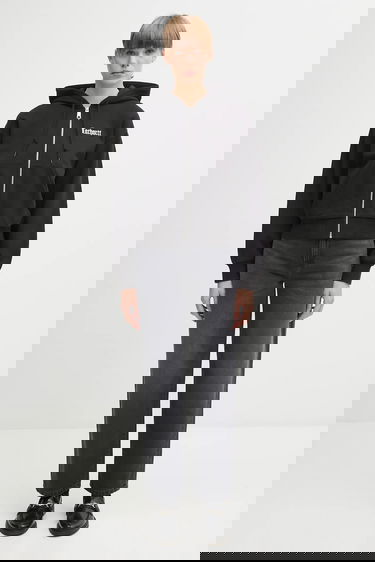 Mikina Carhartt WIP Hooded Schooling Jacket with Print Čierna | I035514.8906, 4