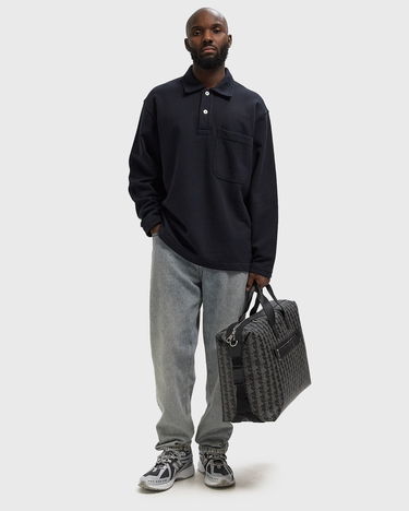 Polo tričko NORSE PROJECTS Fraser Relaxed Organic Loopback Long Sleeve Polo Navy | N20-1388-7004, 1