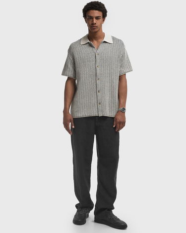 Košeľa Les Deux Knitted Short Sleeve Shirt Béžová | LDM310127-215100, 2