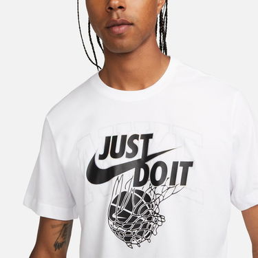 Tričko Nike Dri-FIT "Just Do It" Tee Biela | DR7639-100, 1