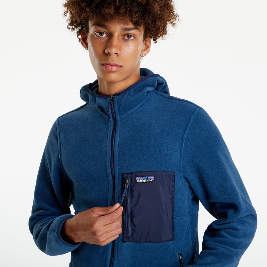 Mikina Patagonia Microdini Hoody Modrá | 26210 TIDB, 1