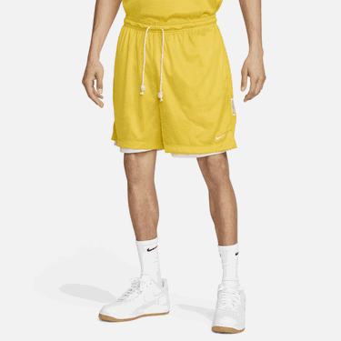 Šortky Nike Dri-FIT Standard Issue Reversible 6" Basketball Shorts Žltá | DQ5707-735, 0