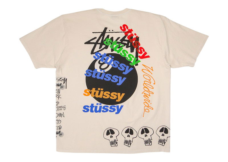 Tričko Stüssy Stussy Graphic Print T-Shirt Béžová | 1904915_NATL, 0