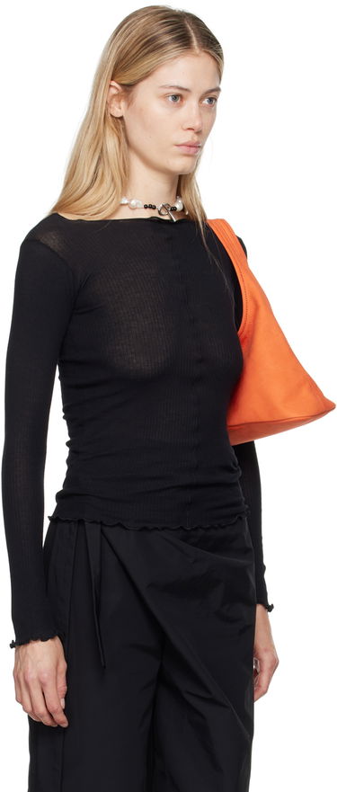 Tričko Baserange Off-White Pama Long Sleeve T-Shirt Béžová | TTPAL-RB-000, 4