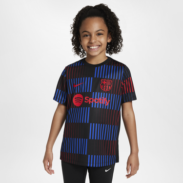 Dres Nike FC Barcelona Academy Pro Dri-FIT Pre-Match Short Sleeve Soccer Jersey Čierna | FV1209-011, 0