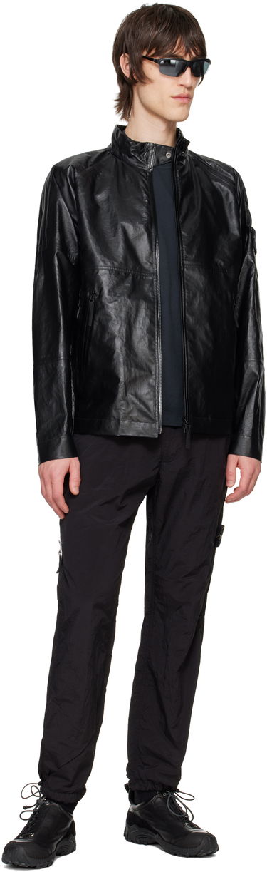 Tepláky Stone Island Stone Island Regenerated Nylon Metal ECONYL Sweatpants Čierna | K1S15 3100005 S0019, 4