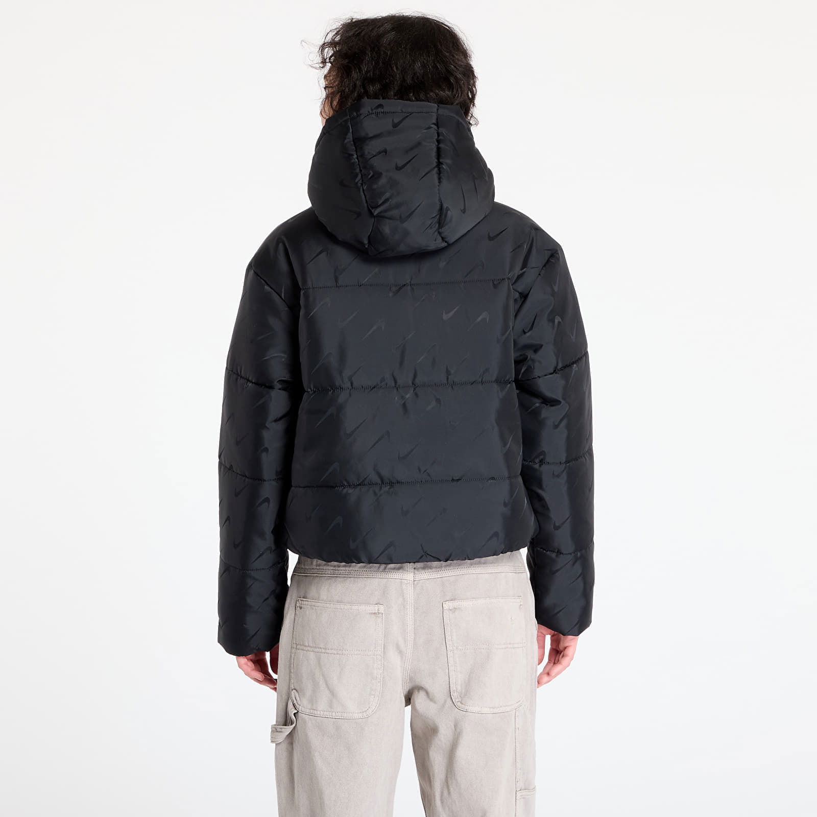 W Nsw Tf Snfl Nk Clsc Pfr Aop Puffer Jacket